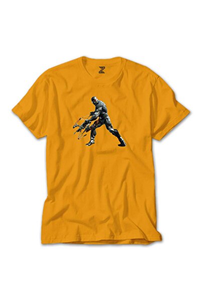CrowsGate Κίτρινο T-shirt Crysis Warrior