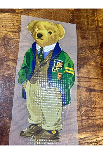 Gönülden Tasarım Lepak za medveda sa omotom i željeznim transfer printom Arma...