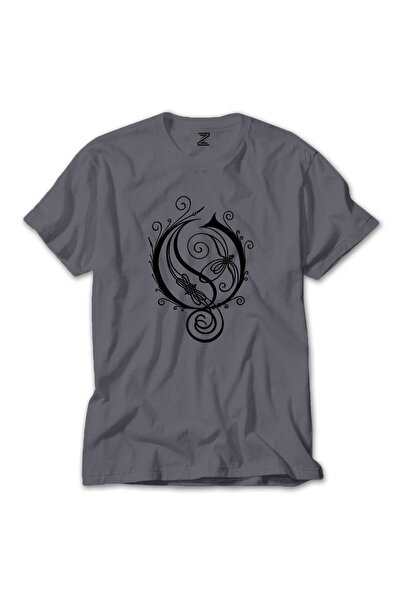 CrowsGate Μπλουζάκι Opeth Logo Classic 2 χρωμάτων σε γκρι χρώμα, μέγεθος XS
