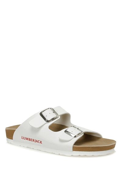 lumberjack 101379397   Mendy P 3fx Papuci Papuci albi Papuci