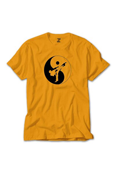 CrowsGate Tricou galben Karate Symmetry Martial Arts