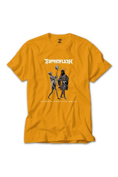 Z zepplin Septicflesh Infernus Sinfonica MMXIX Κίτρινο T-Shirt