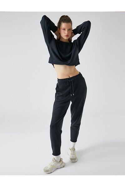 Koton Modal Blend Sweatpants Skinny Leg