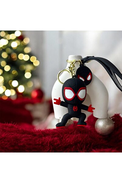 YD 3D SPİDERMAN Anahtarlık, Çanta Aksesuarı Büyük Boy Lüks Anahtarlık