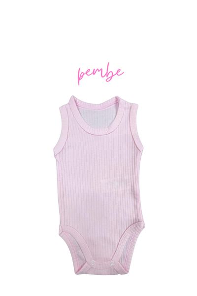 Akface Cotton Combed Cotton Snap Fastener Newborn and Baby Corded Undershirt Bady Bodysuit