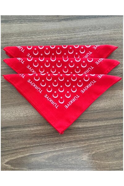 tutu tasarım باندانا مع طباعة العلم التركي