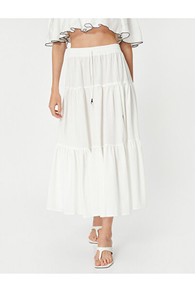 Koton Бавовняна спідниця міді з розрізами