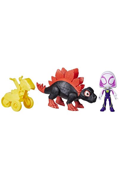 Hasbro SPIDEY SI PRIETENII MARVEL DINO WEBS DINO SPIN SI GHOST SPIDER