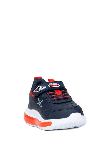 Kinetix 101741870 4F Stach Pu B 4PR Baby Boy Παπούτσια περπατήματος Navy Blue - Red