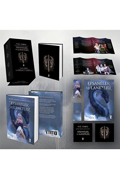 Dex Yayınevi Hepimiz Gökyüzü Olmak İstedik 4 – Efsaneler ve Lanetler (Ciltli-...