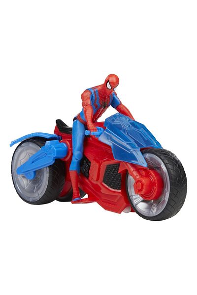 Hasbro SPIDERMAN SET FIGURINA SI VEHICUL WEB BLAST CYCLE