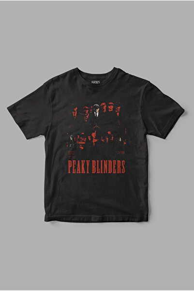 Gries Tricou imprimat cu design special Peaky Blinders
