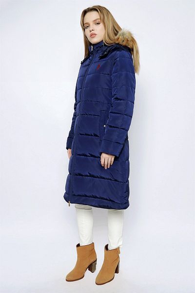 U.S. Polo Assn. Hooded U.S. Polo Winter Long Coat