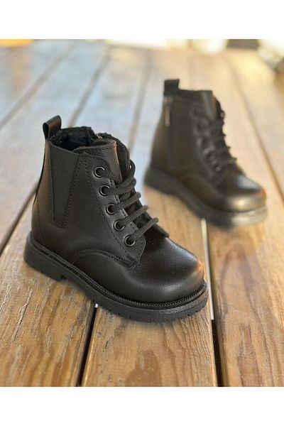 Surpie Shoes Παιδικές μπότες με φερμουάρ, Παιδικές μπότες με αντιολισθητική σόλα, ελαφριές μπότες σόλας