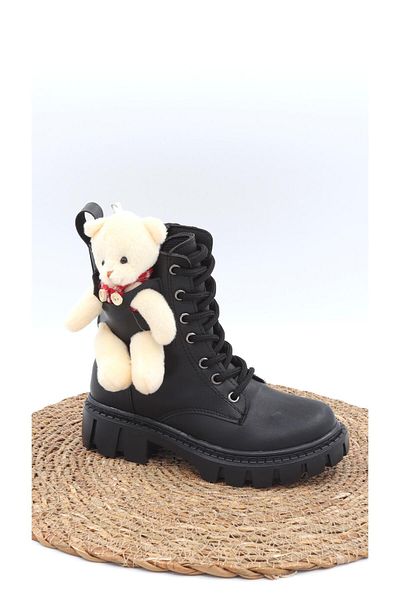 Moda Lime Κοριτσίστικες χειμερινές μπότες Panda - Καθημερινές ορθοπεδικές σόλες Teddy Bear Boots