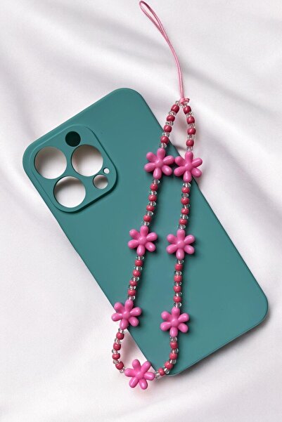 nftart.design زهرة مطرز حزام الهاتف المعصم