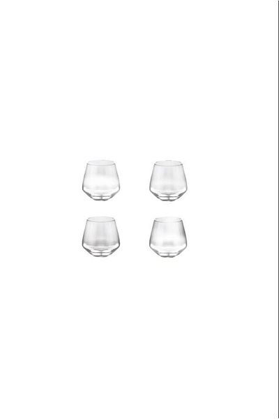Lucky Art Charisma 390 ml Set of 4 Water Glasses 4220-390