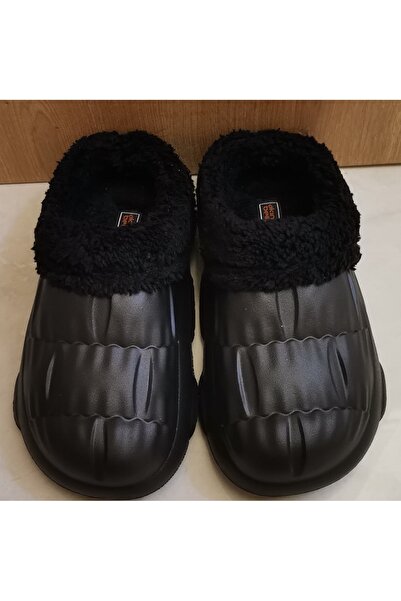 Akınal Bella Akınalbella Καθημερινές Χειμερινές Παντόφλες Ορθοπεδικές Μαύρες Γυναικείες