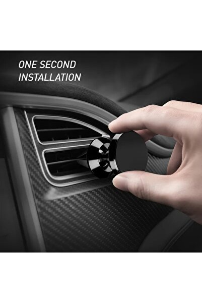 newnet Manyetik Mıknatıslı Telefon Tutucu Araç Içi 360° Hava Menfezi Cep Tele...