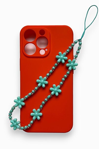 nftart.design Flower Beaded Wrist Phone Strap