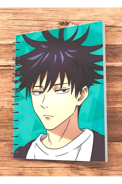 nihonwosekai Jujutsu Kaisen A5 Boy Anime Spiral Notebook 50 Sheets