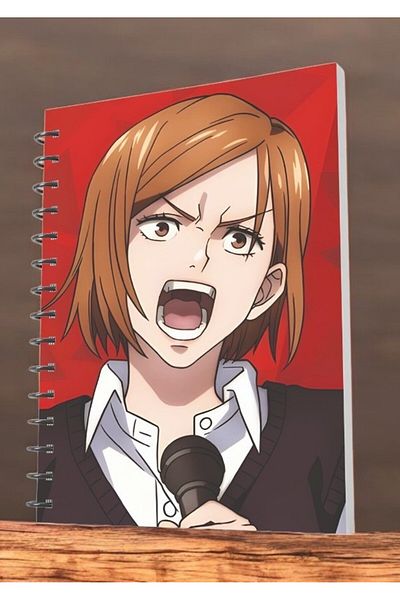 nihonwosekai Jujutsu Kaisen A5 Boy Anime Spiral Notebook 50 Sheets