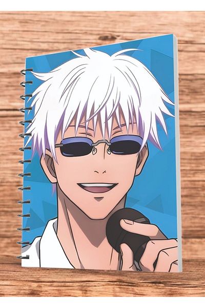 nihonwosekai Jujutsu Kaisen A5 Boy Anime Spiral Notebook 50 Sheets