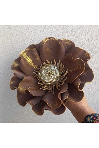 kutmen El Yapımı 25 Cm Lateks Çiçek(YAPAY ÇİÇEK)