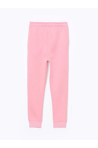 LC Waikiki Φούτερ LCW Kids Μαύρη ελαστική μέση για κορίτσια Jogger
