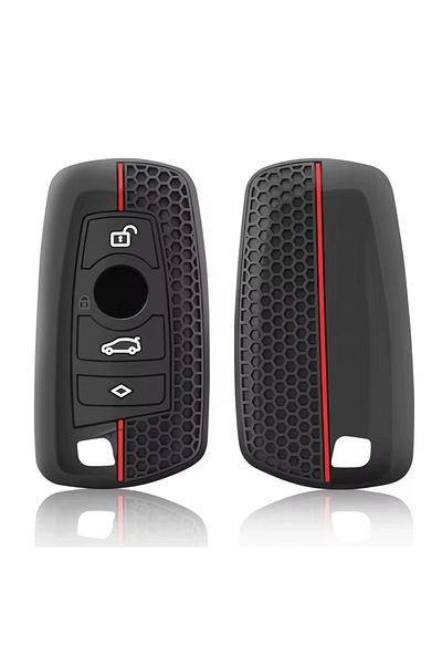 emii auto spare parts Black Bmw Key Case - 1 2 3 4 5 6 7 Series,X1 X3 X4 X5 X6 F10 F20 F30 G20 G30 F15 F16 G02 G05 F34