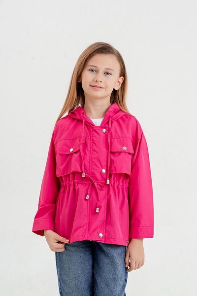 GİYİCEM Girl's Raincoat 1655 - with Pocket Cover