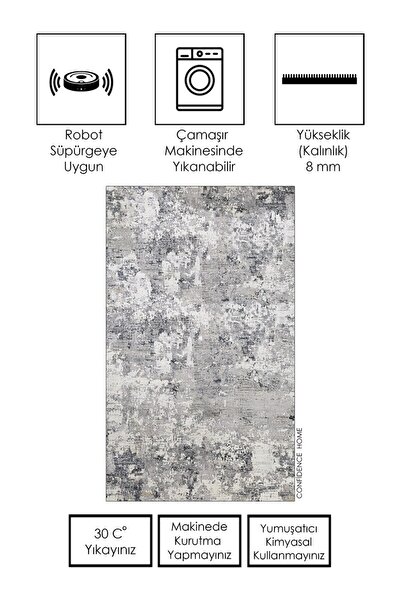 Uy Style Tekstil Yıkanabilir Yumuşak Süngerli Kolay Temizlenir Kaymaz Pamuk Taban Dijital Baskılı kesme paspas