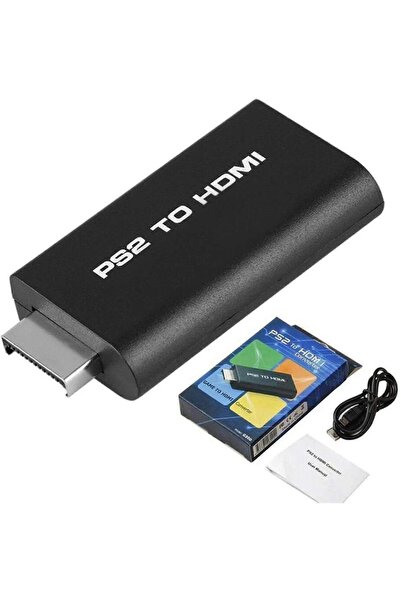 DNR Bilişim Ps2 Playstation 2 Compatible HDMI Converter Ps2-Ps3 HDMI Image Adapter Converter