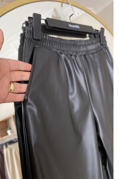 İstangül Butik Special Production Full Lycra Myron Leather Trousers