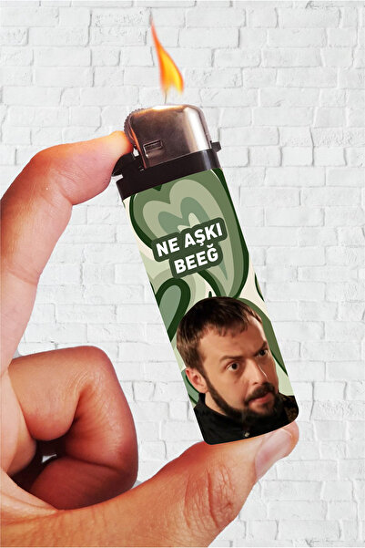 SARANG Çakmak Ne Aşkı Beeğ Pargalı İbrahim MY Baskılı Klasik Çakmak