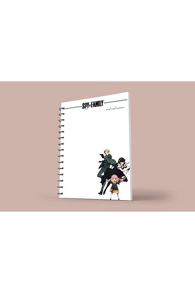 nihonwosekai Spy X Family A5 Size Anime Spiral Notebook 50 Sheets