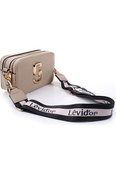 Levidor 930136 Дамска чанта за презрамка, сива