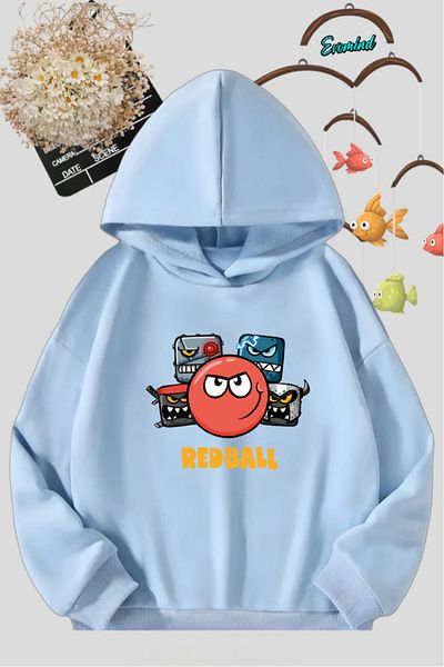 Evomind Children's Printed Hooded Sweatshirt