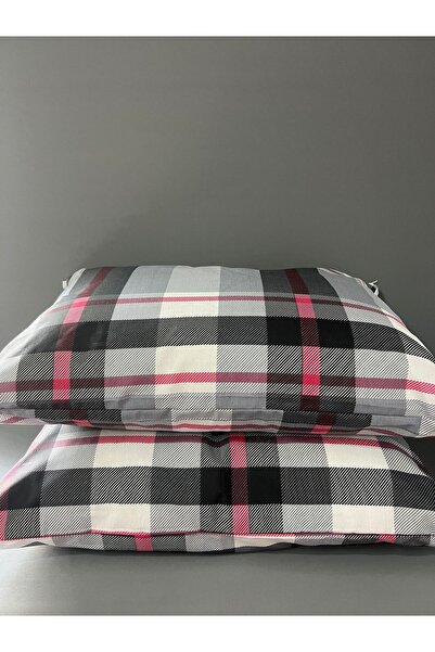 mihriban غطاء وسادة بنمط منقوش مكون من قطعتين مقاس 50x70 سم