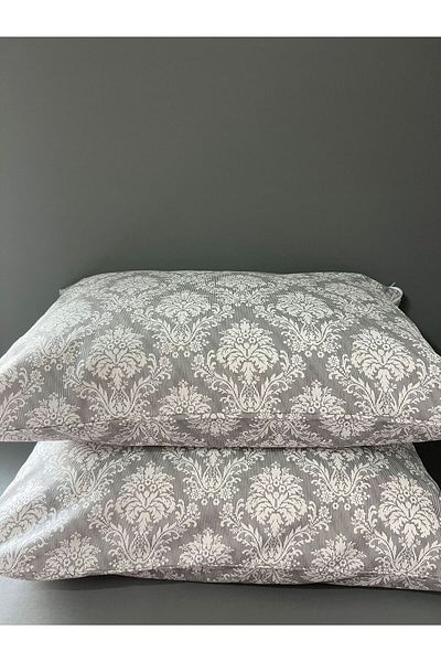 mihriban Σετ 2 Μαξιλαροθήκες με σχέδιο σάλι 50x70 εκ