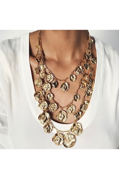 neslyaccessories 3’lü Pul Kolye