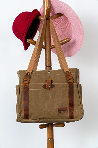 MANDOSİ Канава Жіноча сумка через плече Tote Bag Щоденне використання Детальн...