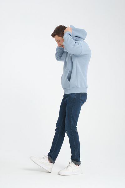 JBC Men's Hooded Embroidered