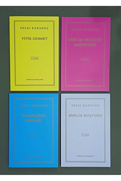 Diriliş Yayınları Diriliş Neslinin Amentüsü, Yitik Cennet,  İnsanlığın Dirilişi, Diriliş Muştusu