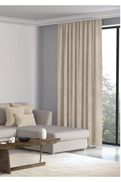 ecrin perde Beige Flat Island Background