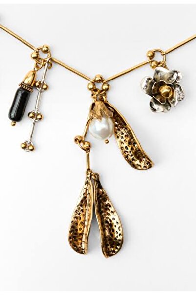 neslyaccessories Vintage Charmlı Kolye