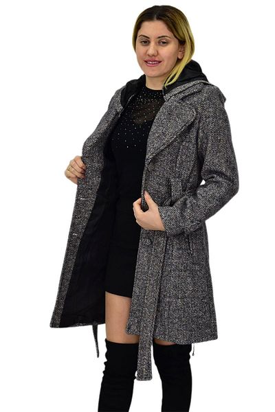 Stylihs Women's Patty Long Stamp Coat Bgl-St04122