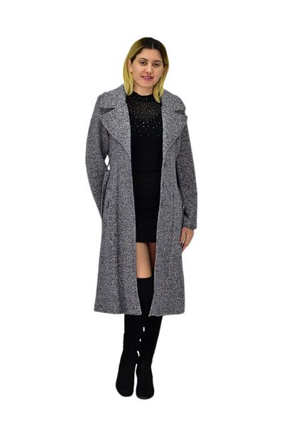 Stylihs Women's Patty Long Stamp Coat Bgl-St04121