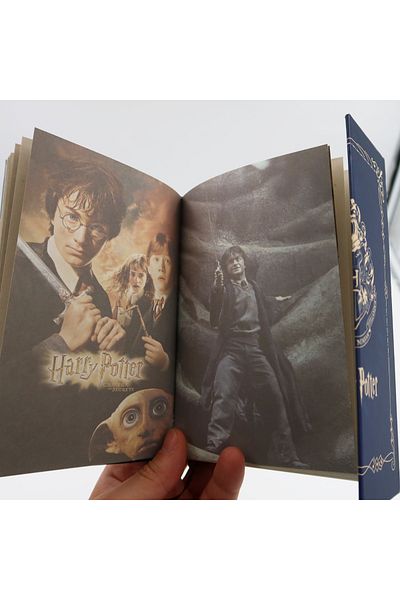 enyareshome Vegan Leather Harry Potter Book with Magnetic Cover 80 Sheets - 16.5cm X 11cm