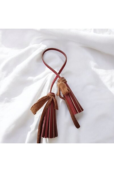 Deri PÜSKÜL Çanta Charmı (Bag Charm)